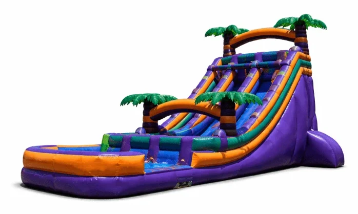 22ft Dual Lane Purple Crush Wet